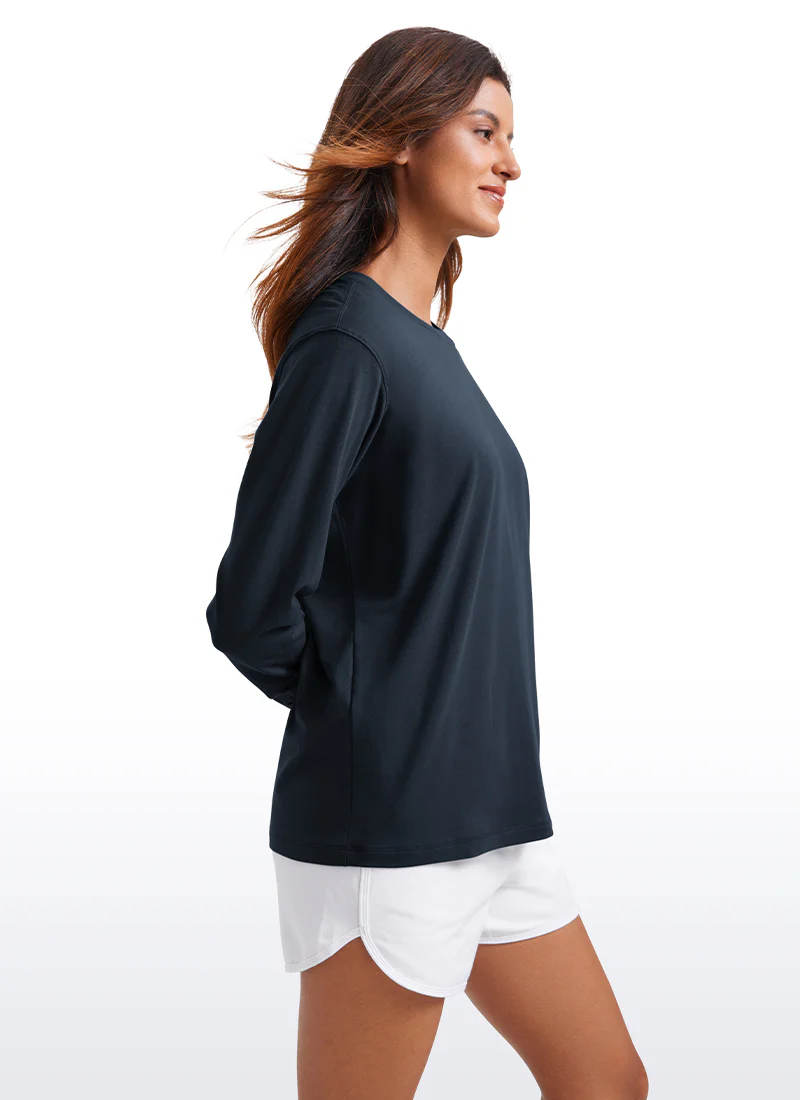 Pima Cotton Loose Fit Long Sleeve - Image 17