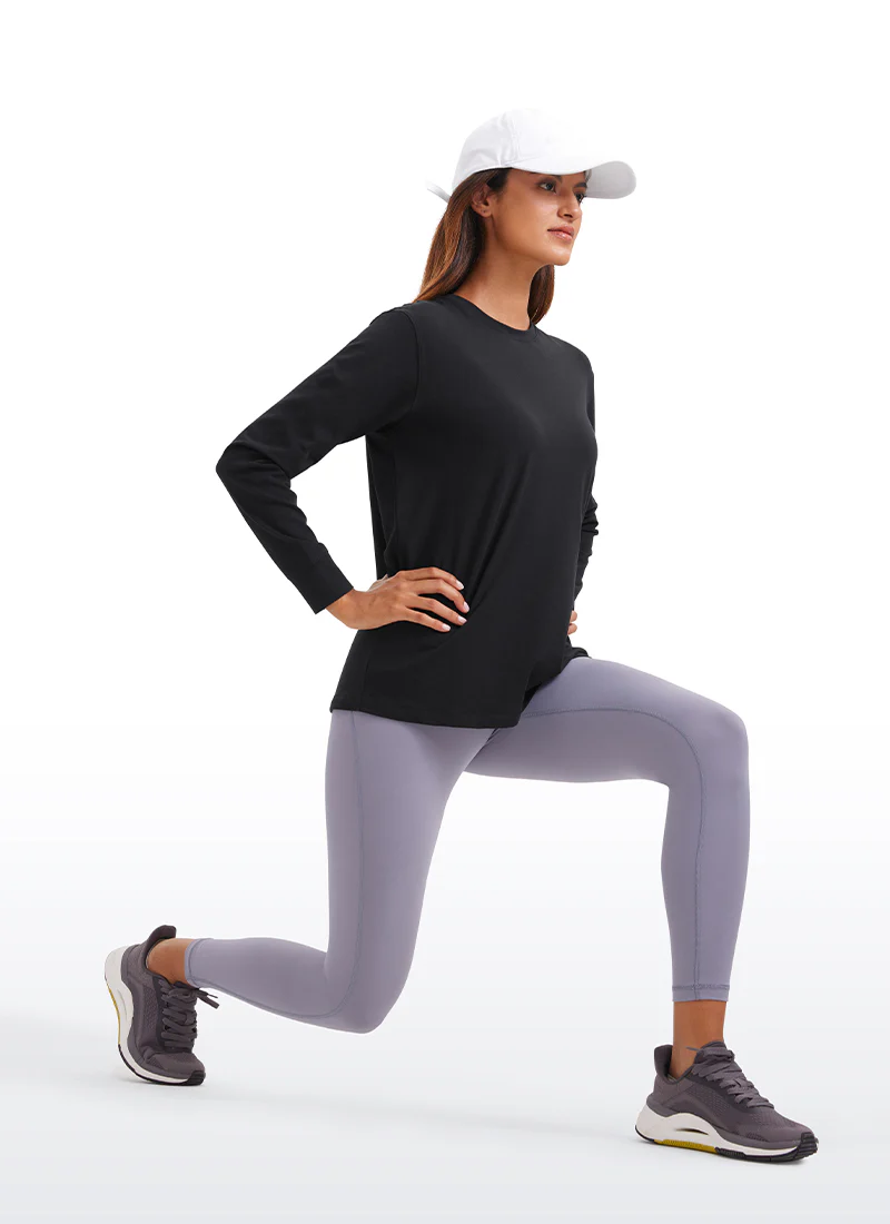 Pima Cotton Loose Fit Long Sleeve - Image 3