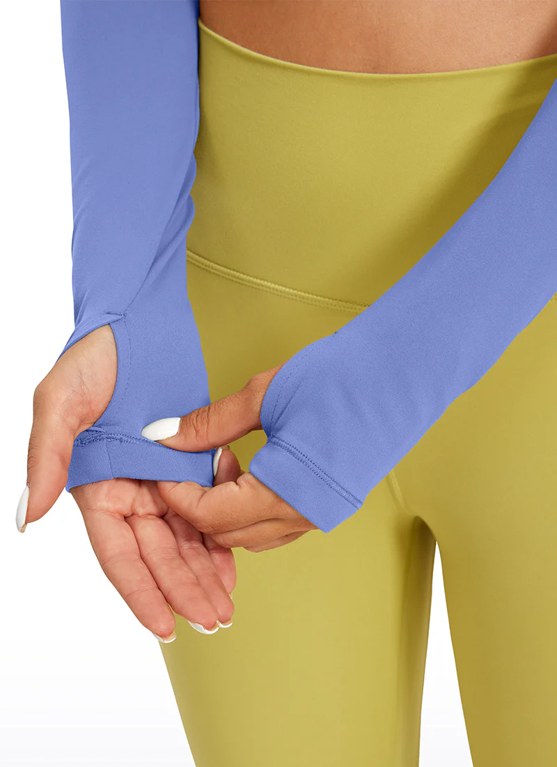 Butterluxe Scoop Neck Cropped Long Sleeve - Image 6