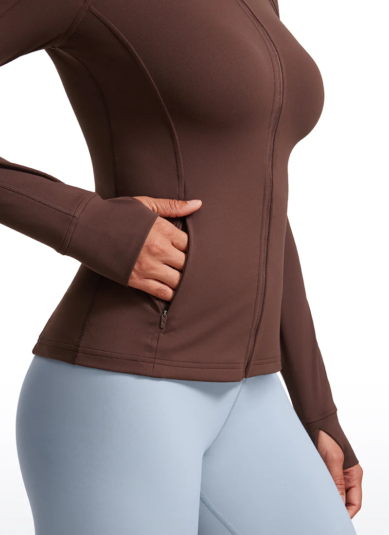 Butterluxe ThumbHole Full Zip Long Sleeve - Image 13