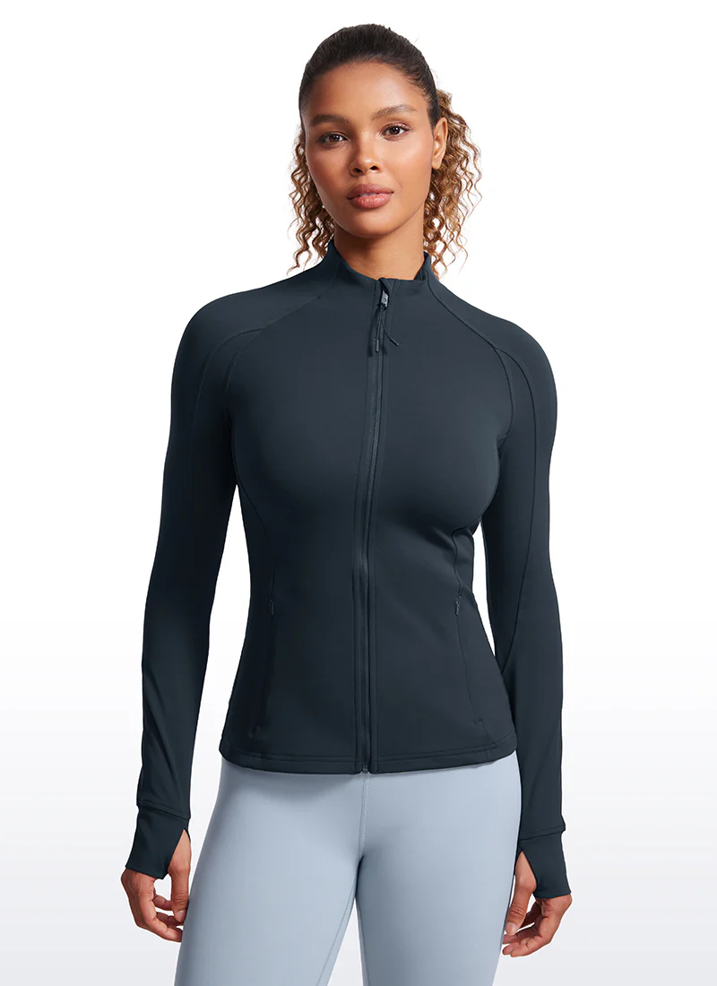 Butterluxe ThumbHole Full Zip Long Sleeve - Image 14
