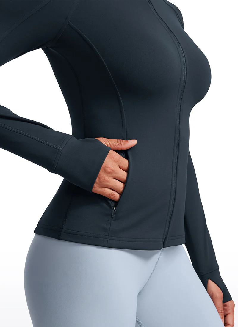 Butterluxe ThumbHole Full Zip Long Sleeve - Image 17