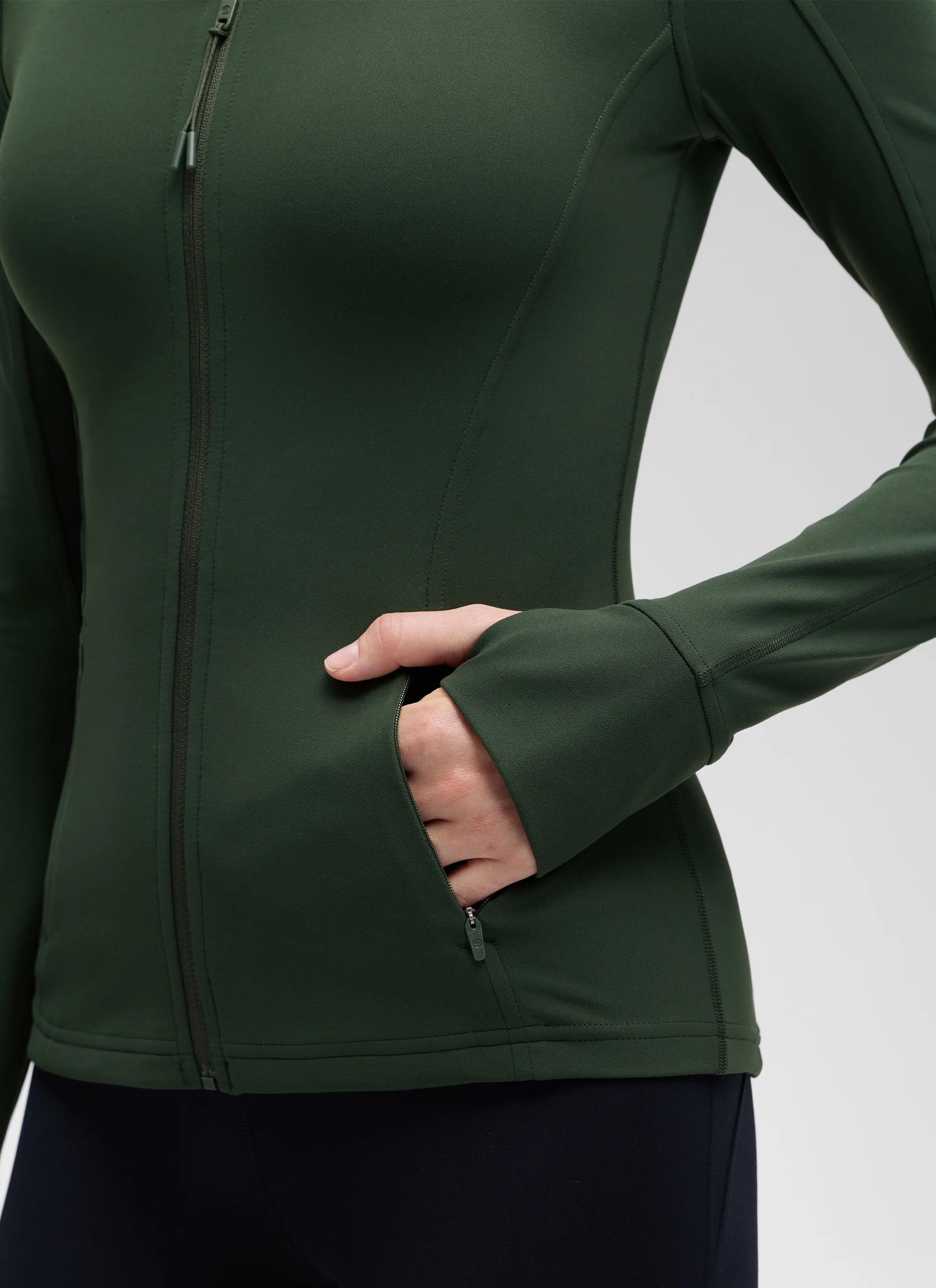 Butterluxe ThumbHole Full Zip Long Sleeve - Image 31