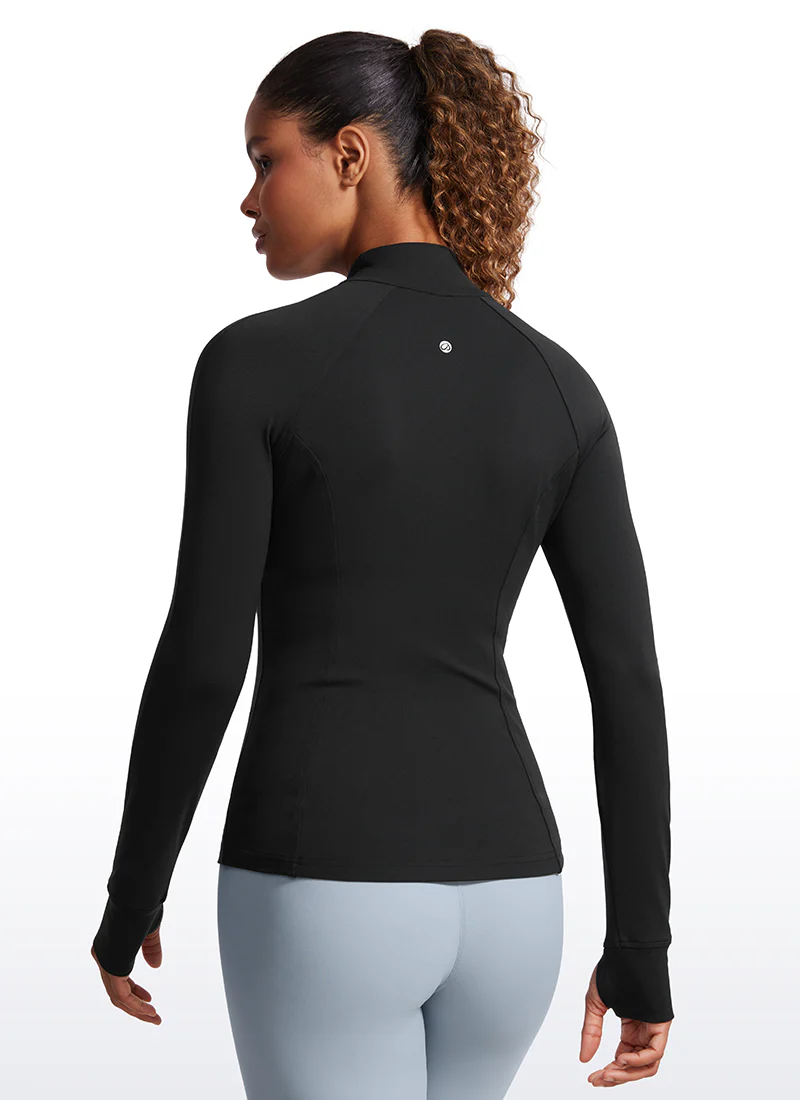 Butterluxe ThumbHole Full Zip Long Sleeve - Image 6