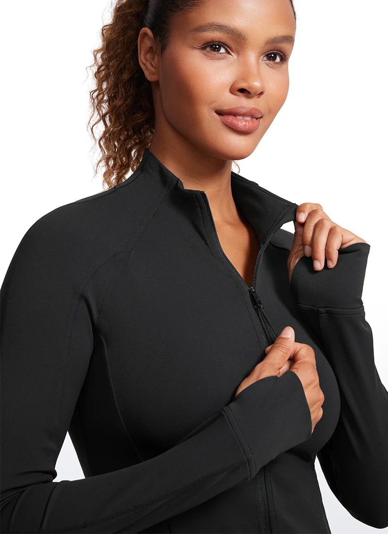 Butterluxe ThumbHole Full Zip Long Sleeve - Image 8