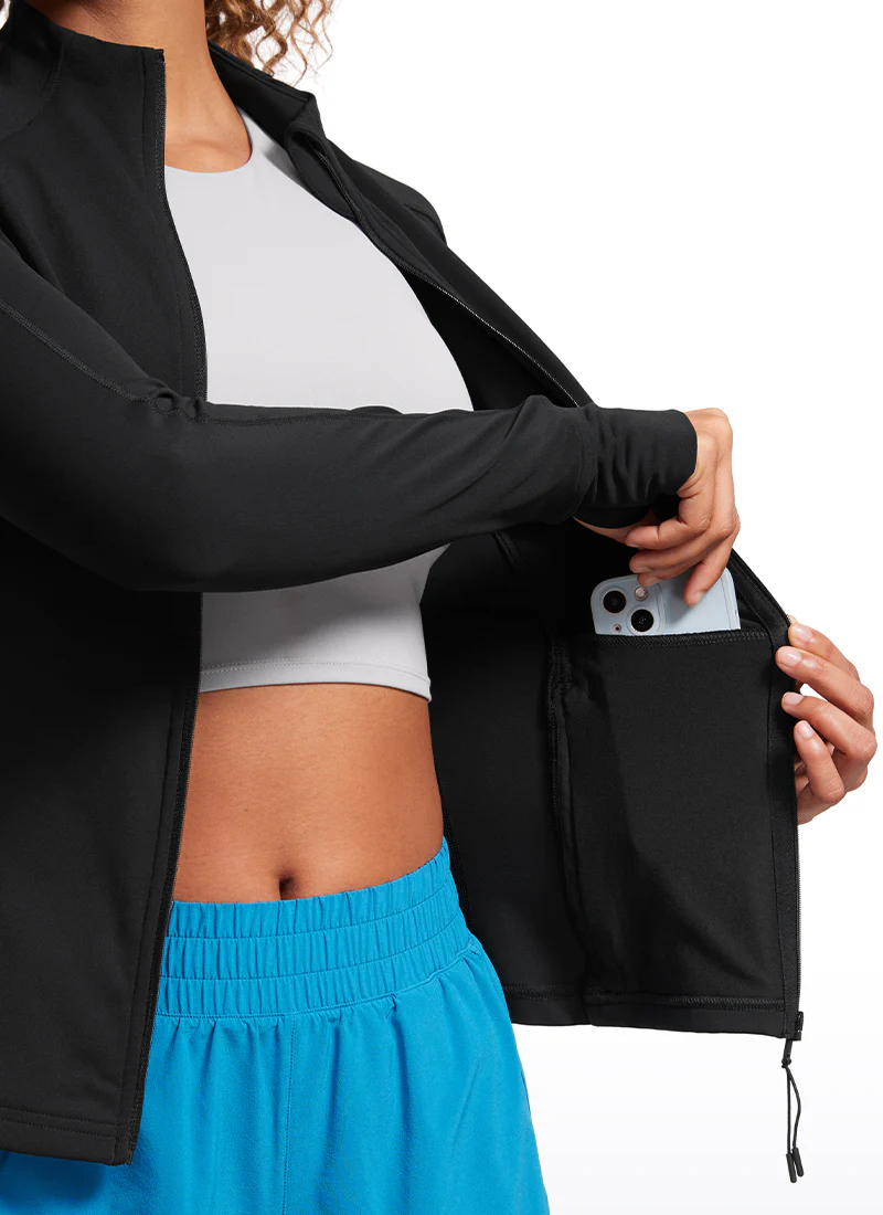 Butterluxe ThumbHole Full Zip Long Sleeve - Image 9