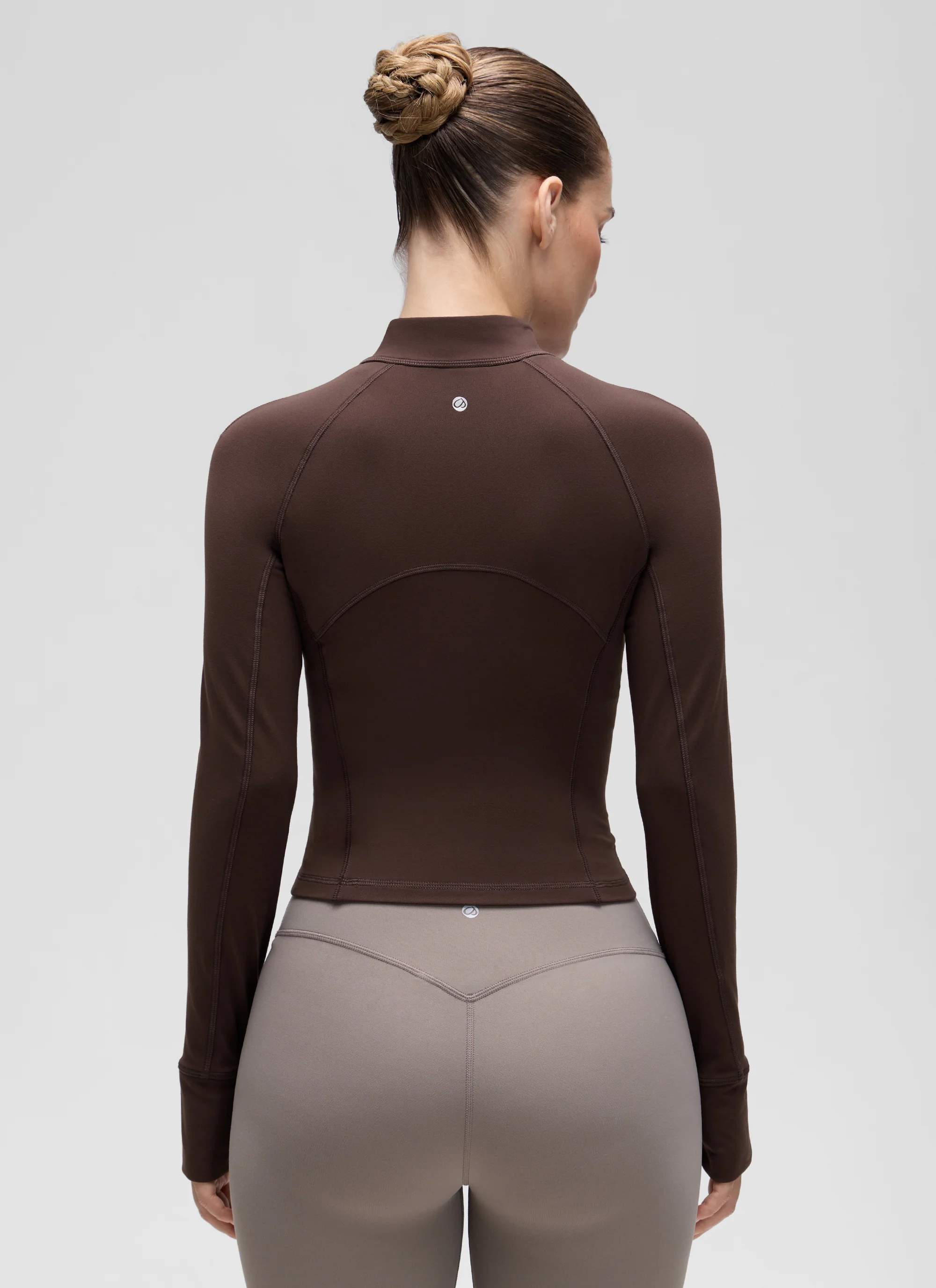 Butterluxe Half Zip Cropped Long Sleeve - Image 7