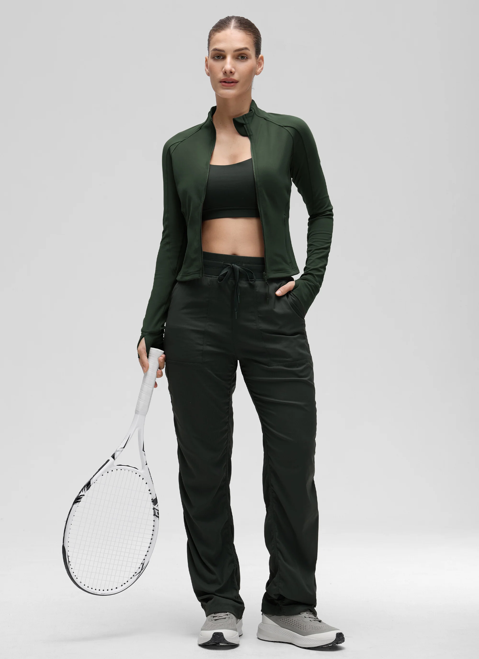 Butterluxe Waist Length Full Zip Jacket - Image 10