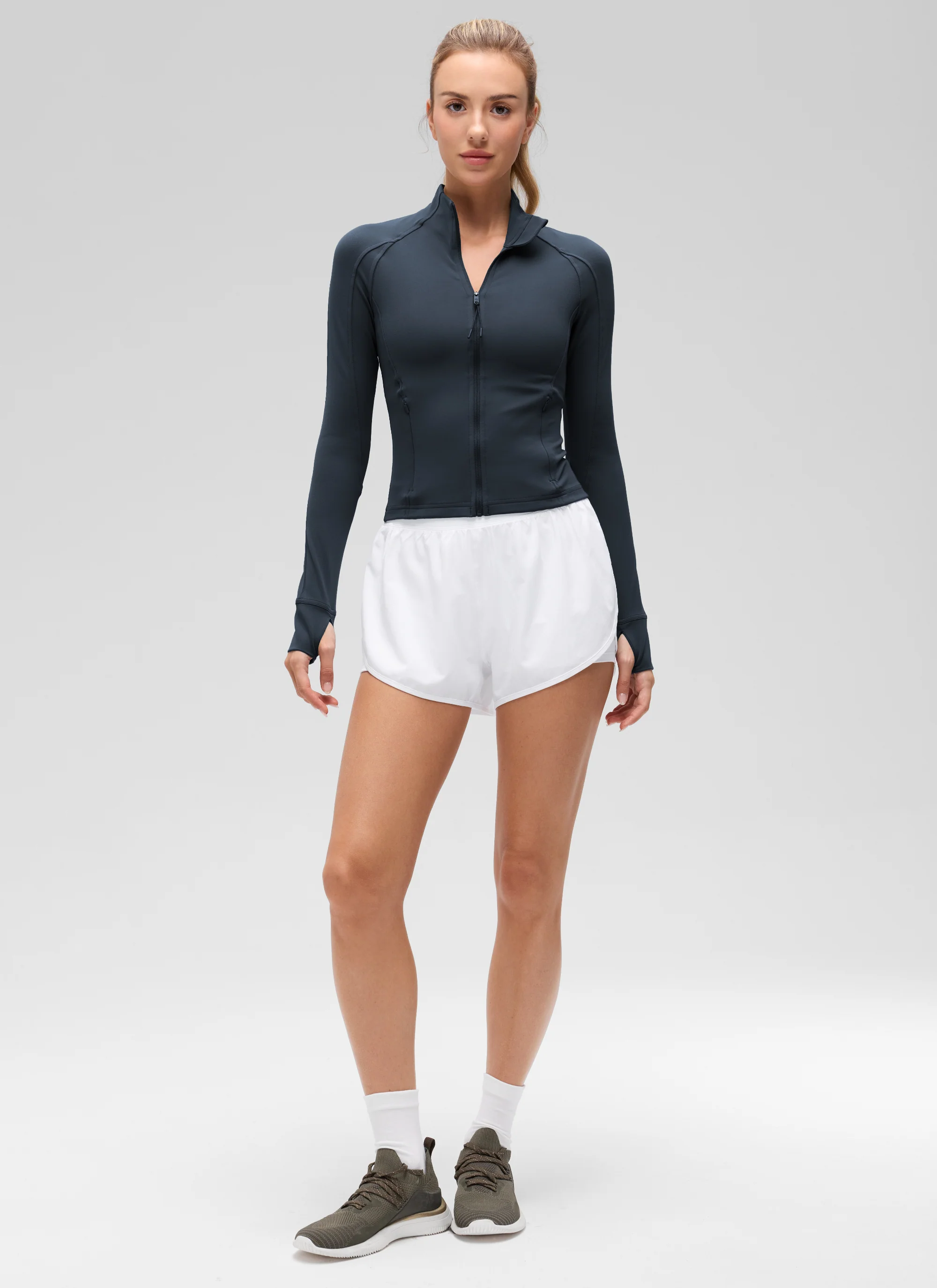 Butterluxe Waist Length Full Zip Jacket - Image 13
