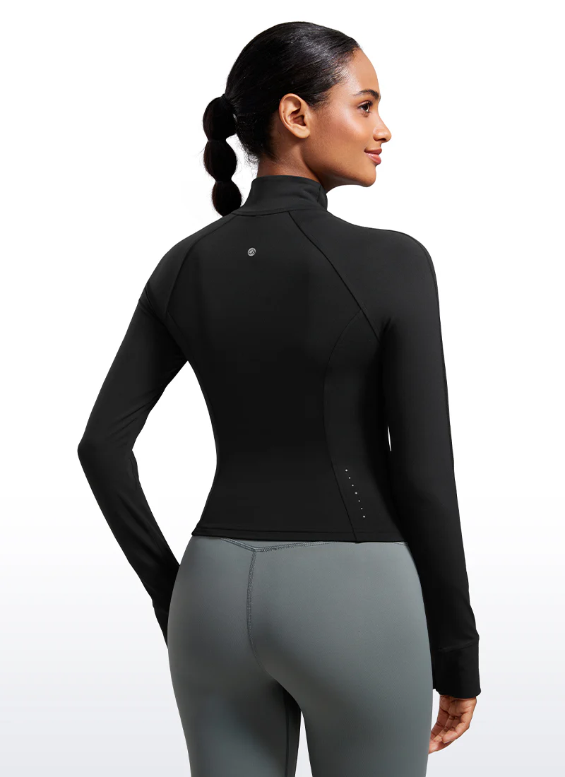 Butterluxe Waist Length Full Zip Jacket - Image 17