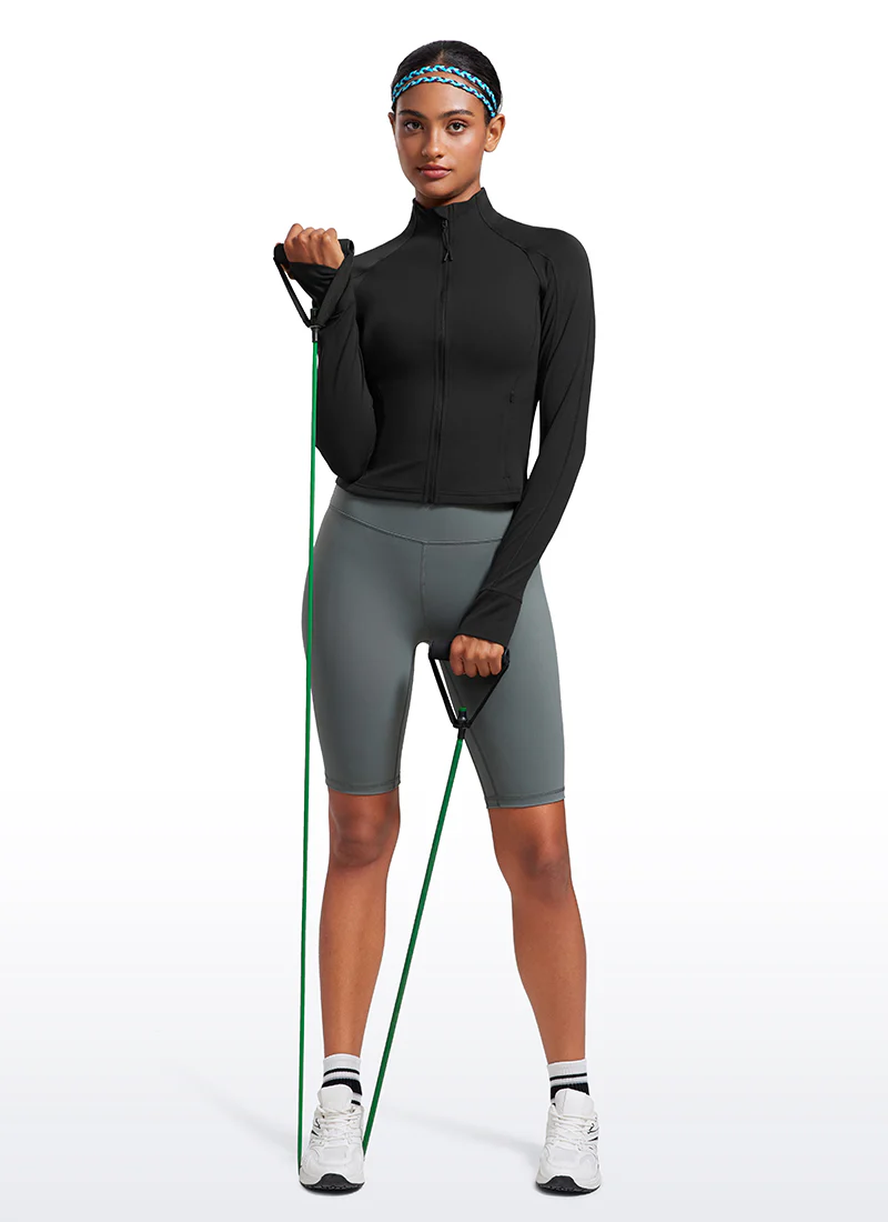 Butterluxe Waist Length Full Zip Jacket - Image 18