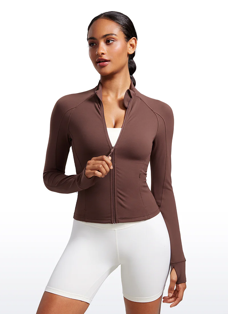 Butterluxe Waist Length Full Zip Jacket - Image 23