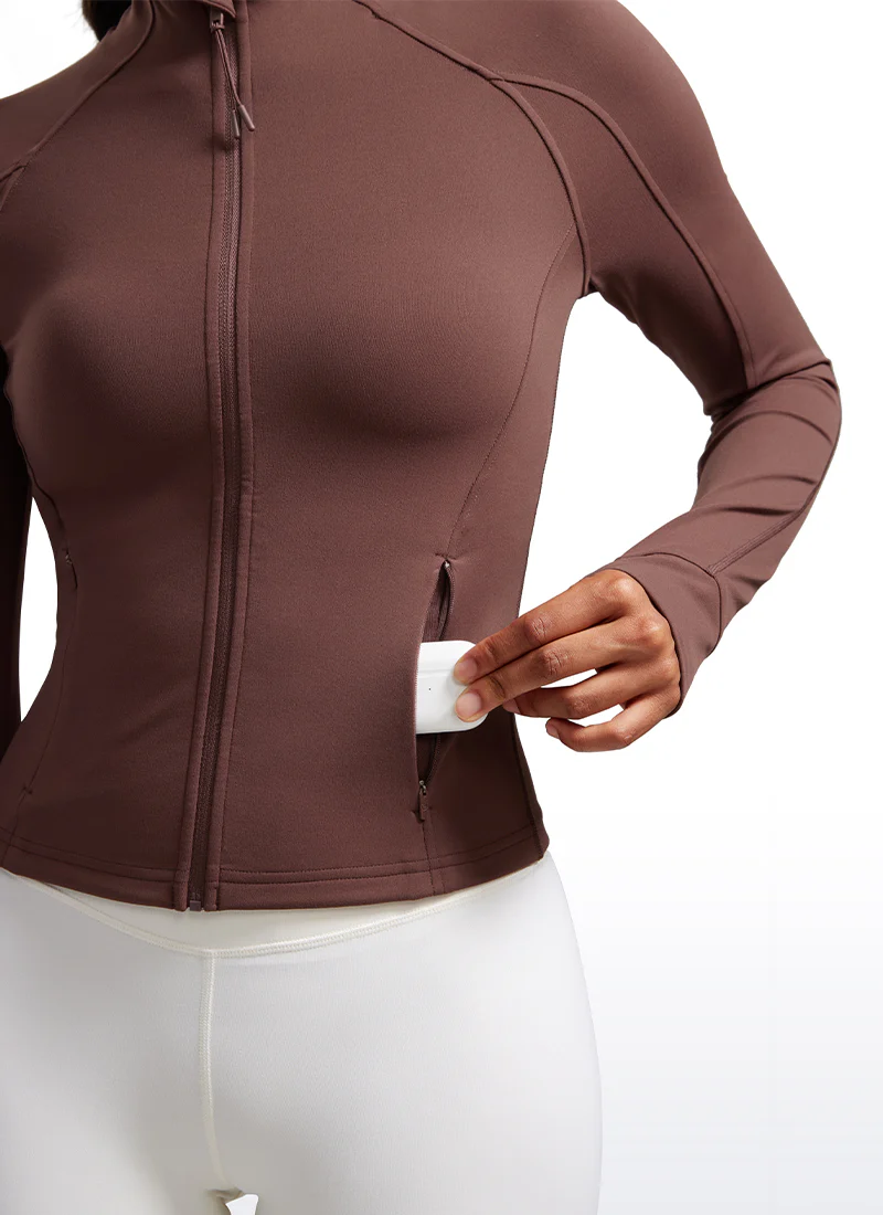 Butterluxe Waist Length Full Zip Jacket - Image 25