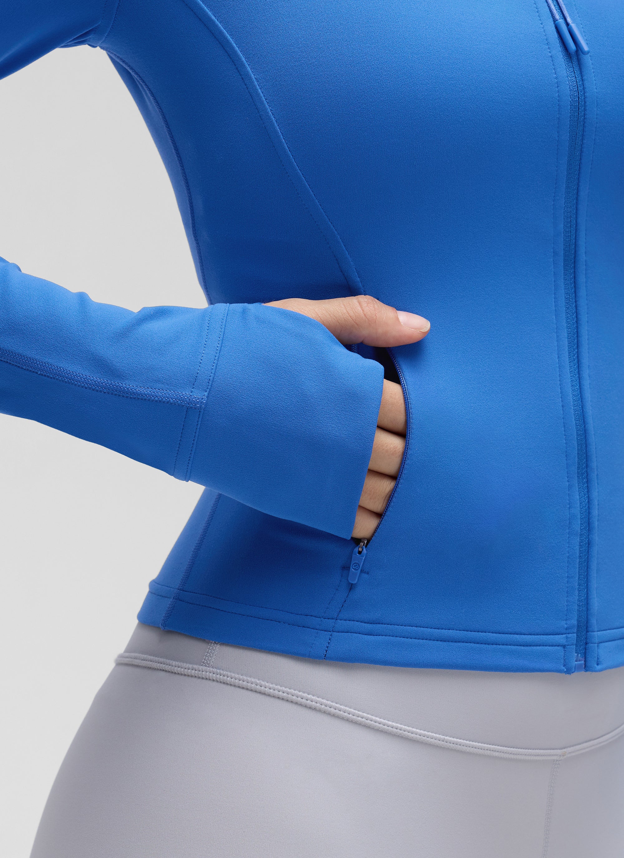 Butterluxe Waist Length Full Zip Jacket - Image 3