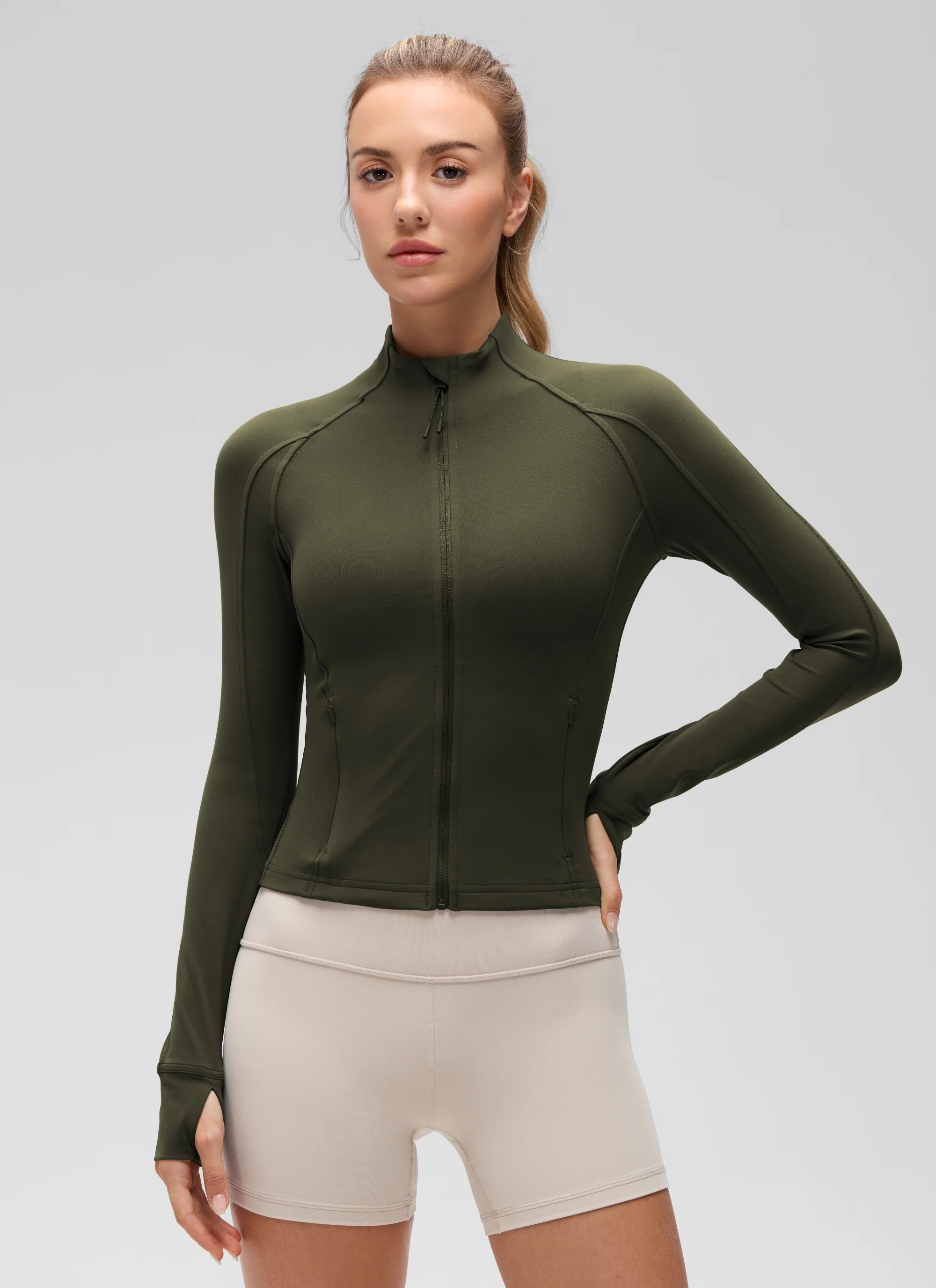 Butterluxe Waist Length Full Zip Jacket - Image 44