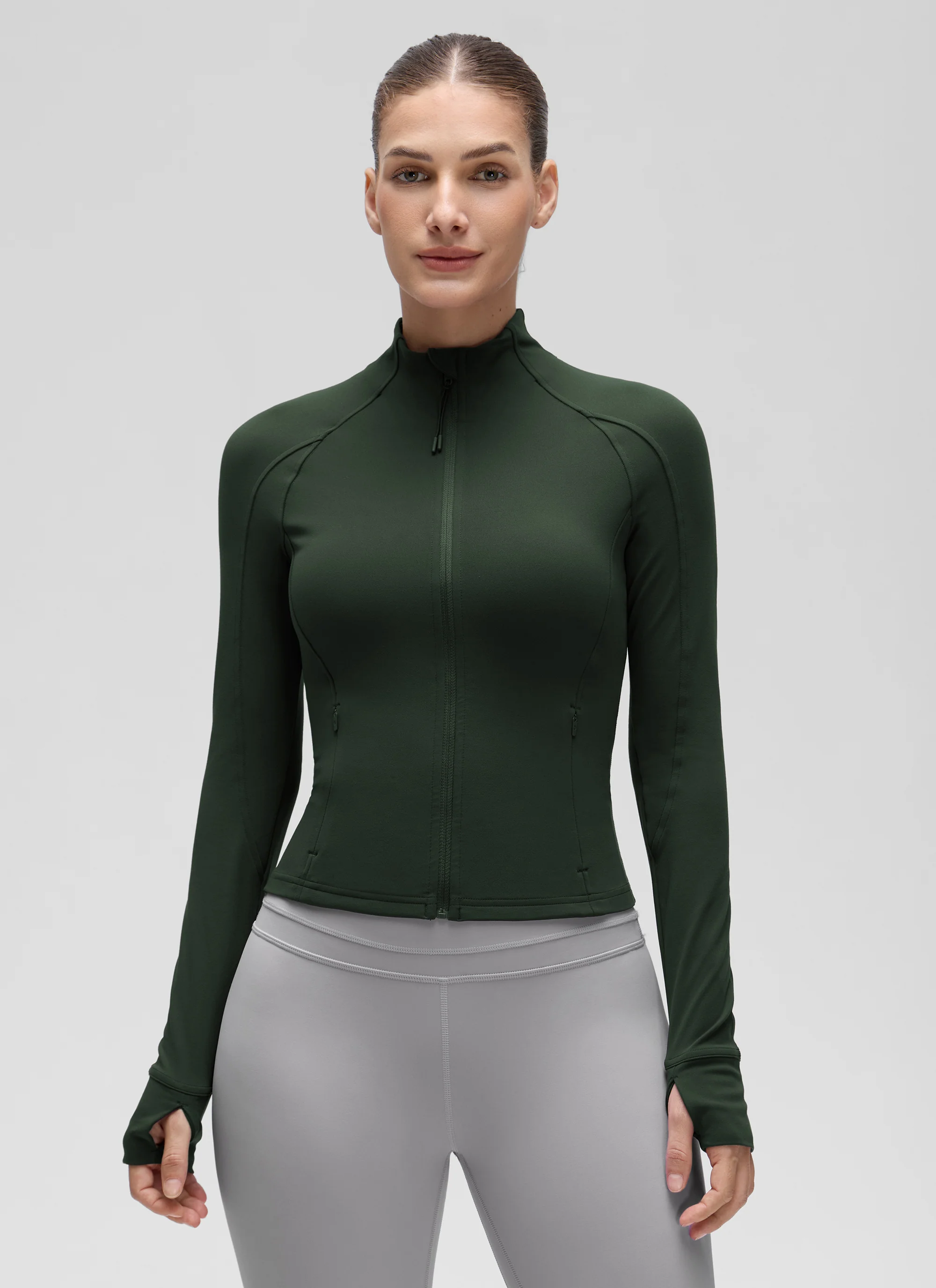 Butterluxe Waist Length Full Zip Jacket - Image 5