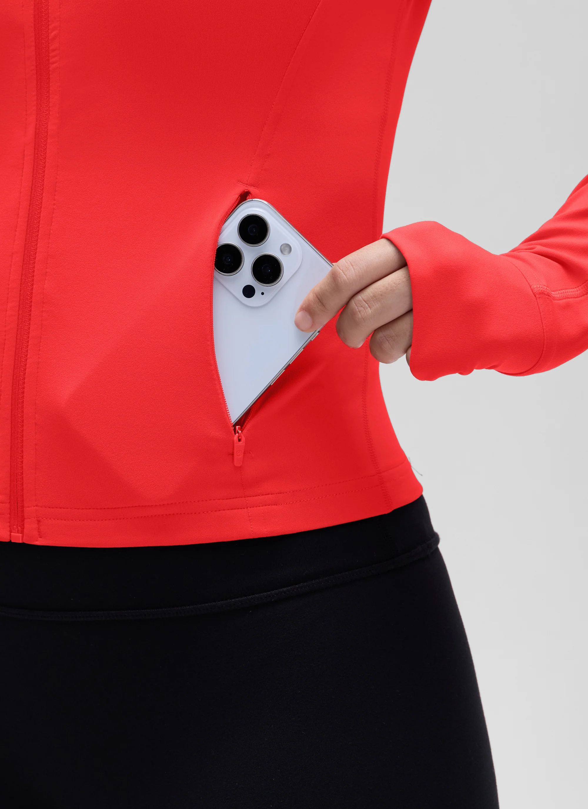Butterluxe Waist Length Full Zip Jacket - Image 13