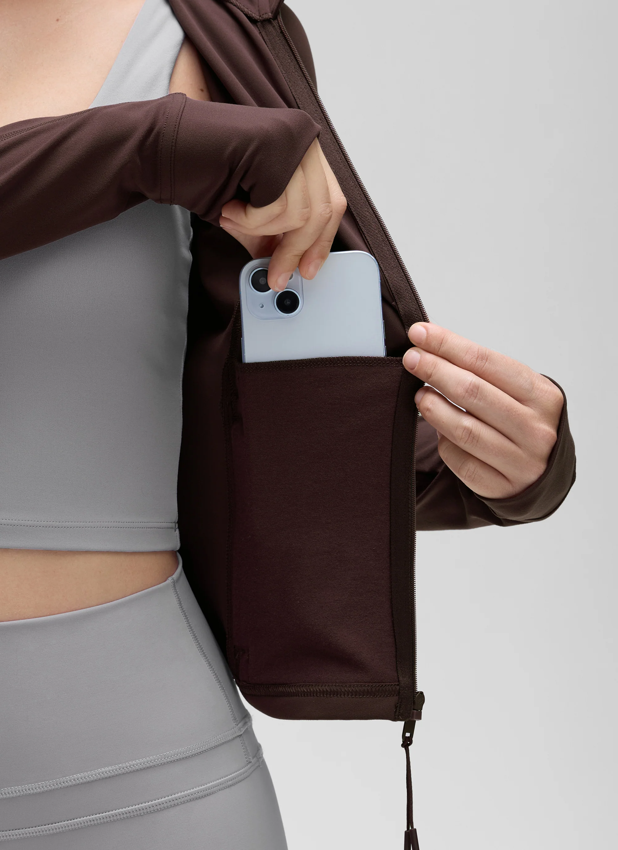 Butterluxe Waist Length Full Zip Jacket - Image 19