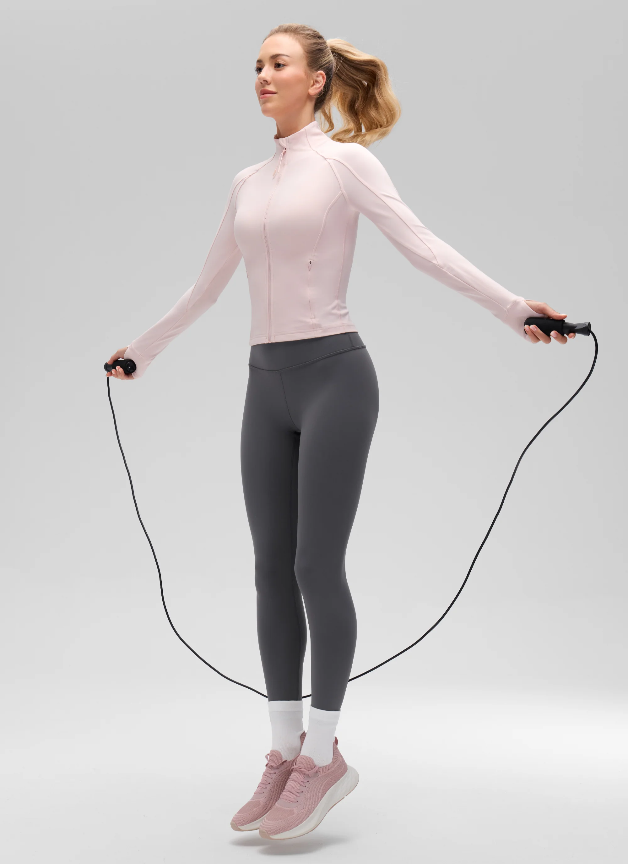 Butterluxe Waist Length Full Zip Jacket - Image 3