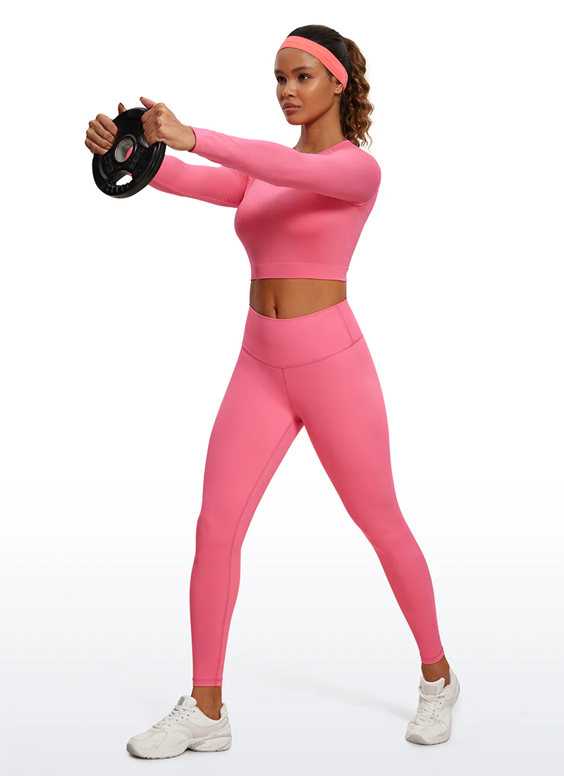 Seamless Slim Fit Cropped Long Sleeve - Image 10