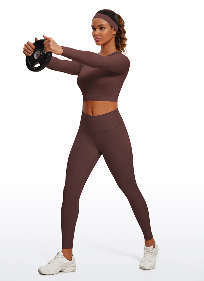 Seamless Slim Fit Cropped Long Sleeve - Image 22