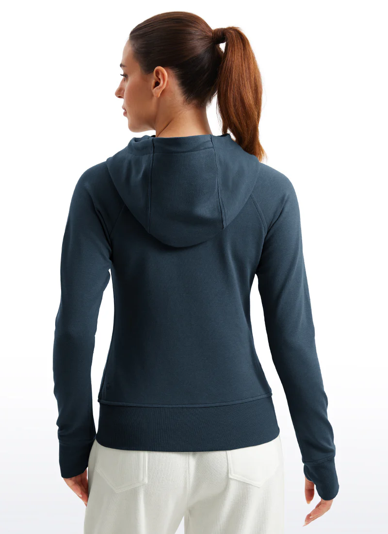 Amenity Full Zip ThumbHole Hoodie - Image 11