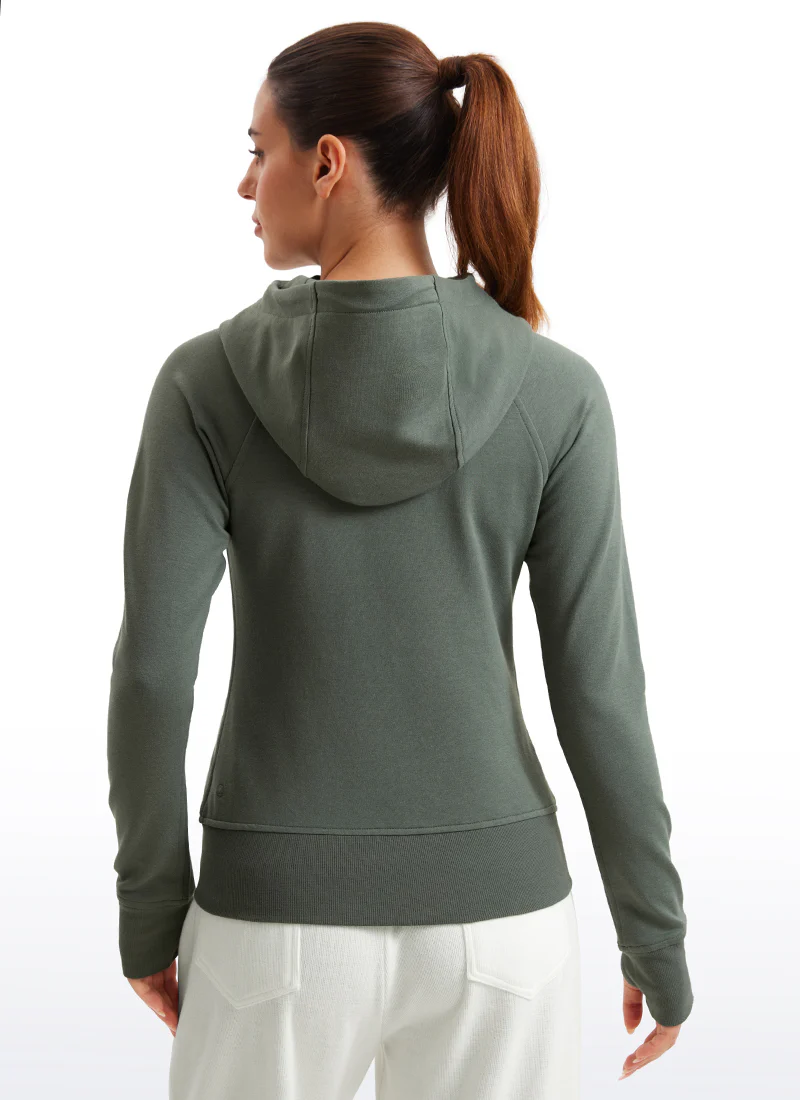 Amenity Full Zip ThumbHole Hoodie - Image 25