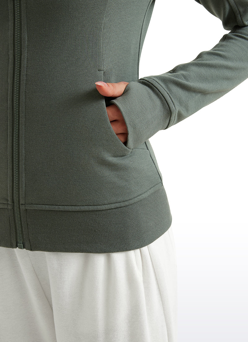 Amenity Full Zip ThumbHole Hoodie - Image 28