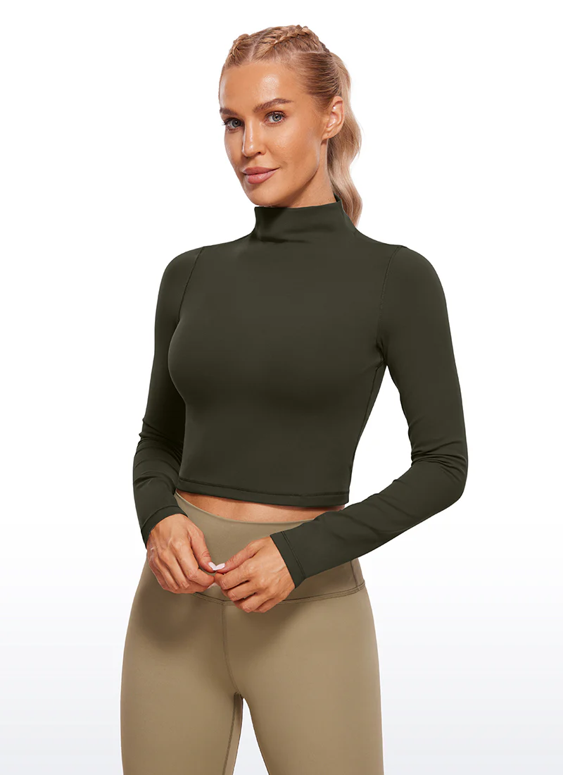 Butterluxe Mock Turtleneck Long Sleeve - Image 36