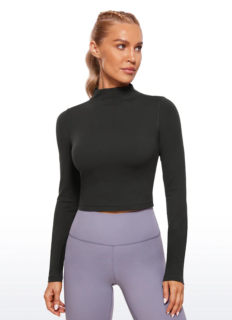 Butterluxe Mock Turtleneck Long Sleeve - Image 5