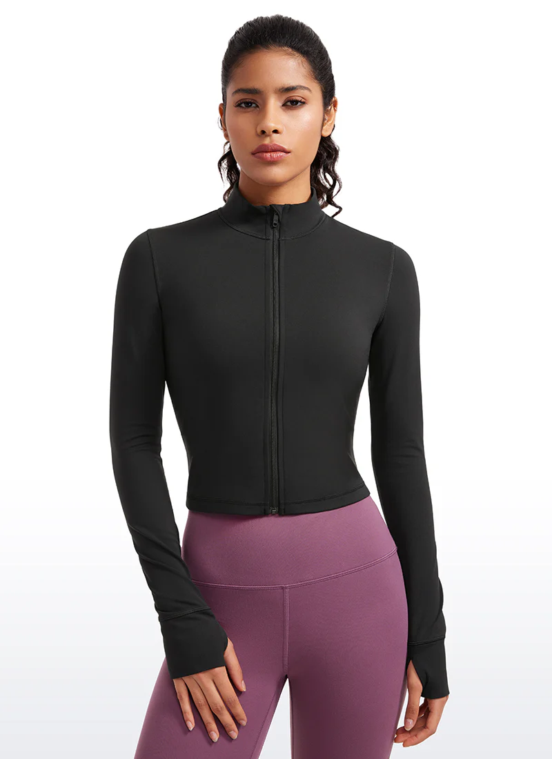 Butterluxe ThumbHole Cropped Jacket - Image 10