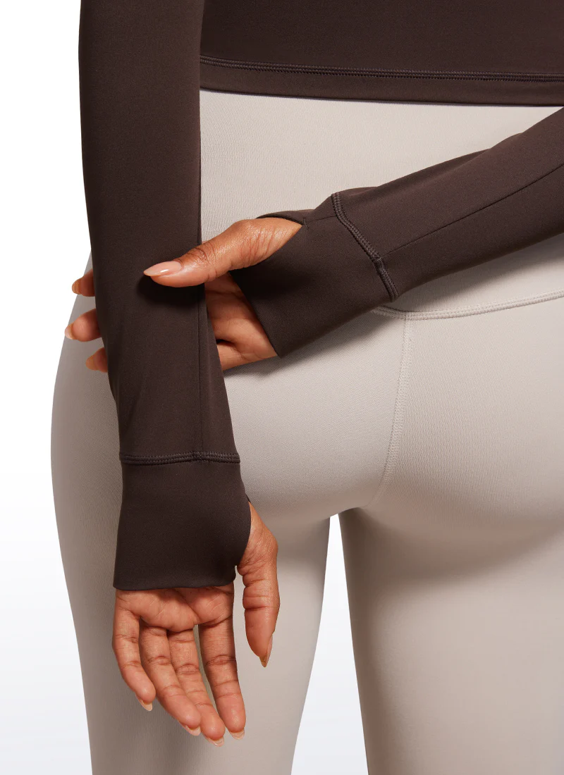 Butterluxe ThumbHole Cropped Jacket - Image 4