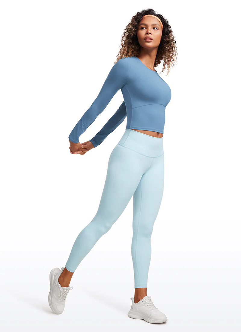 Butterluxe Front Seam Cropped Long Sleeve - Image 23