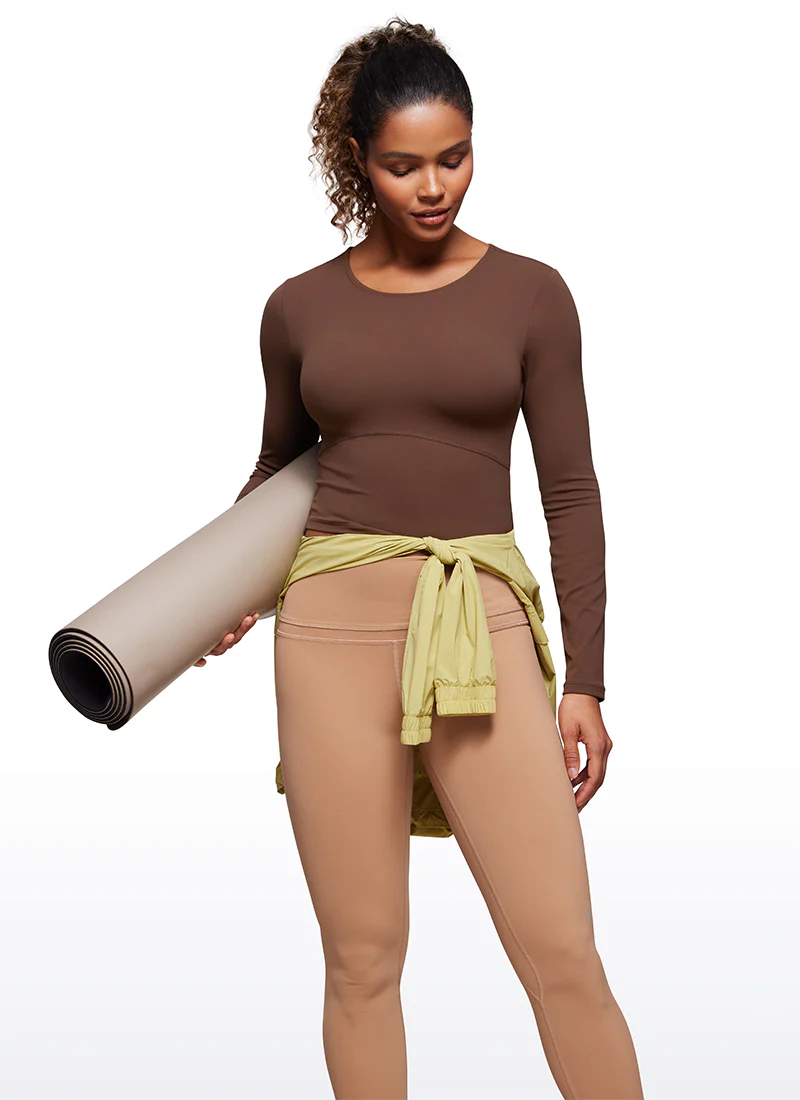 Butterluxe Front Seam Cropped Long Sleeve - Image 27