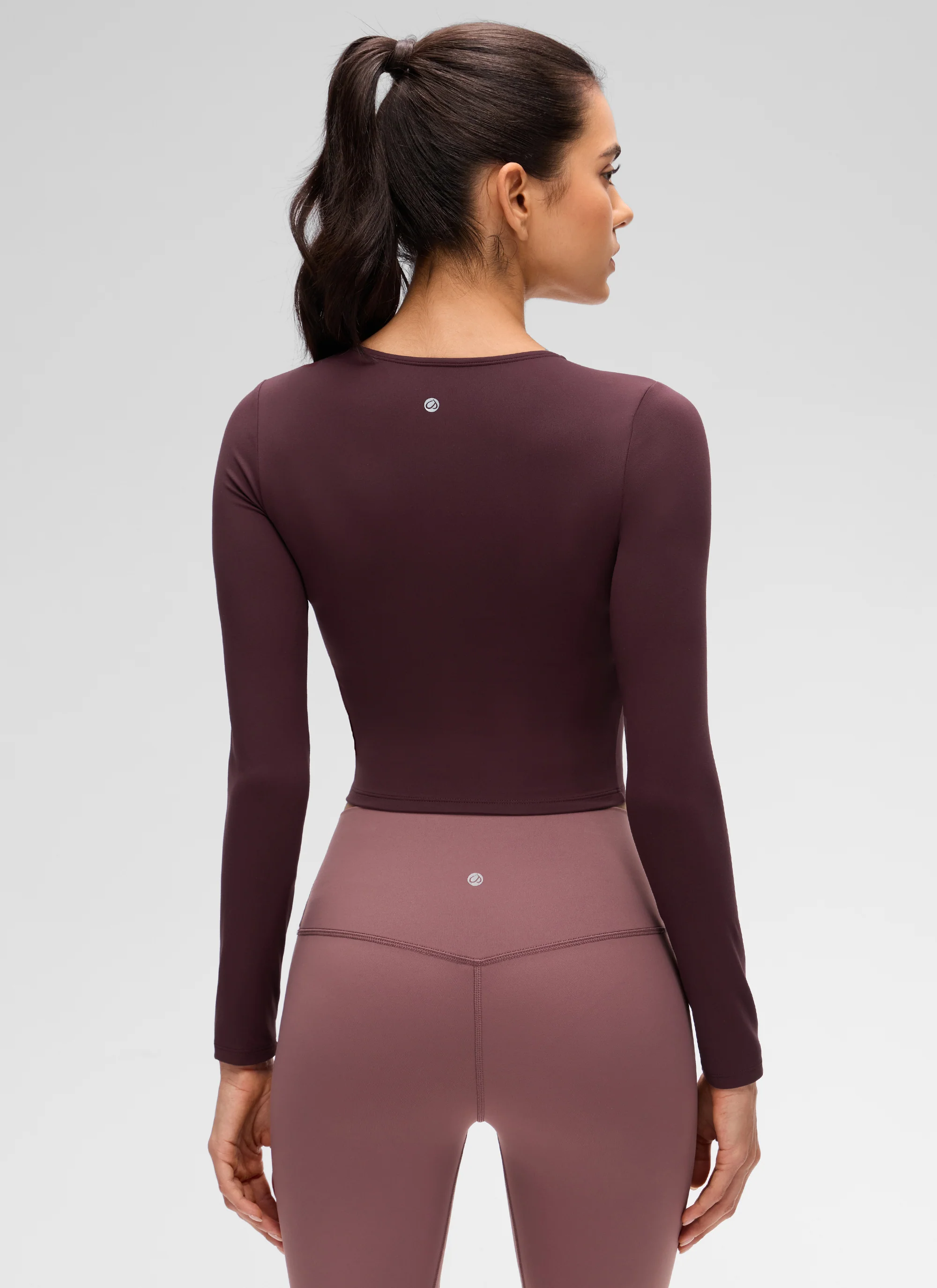 Butterluxe Front Seam Cropped Long Sleeve - Image 36