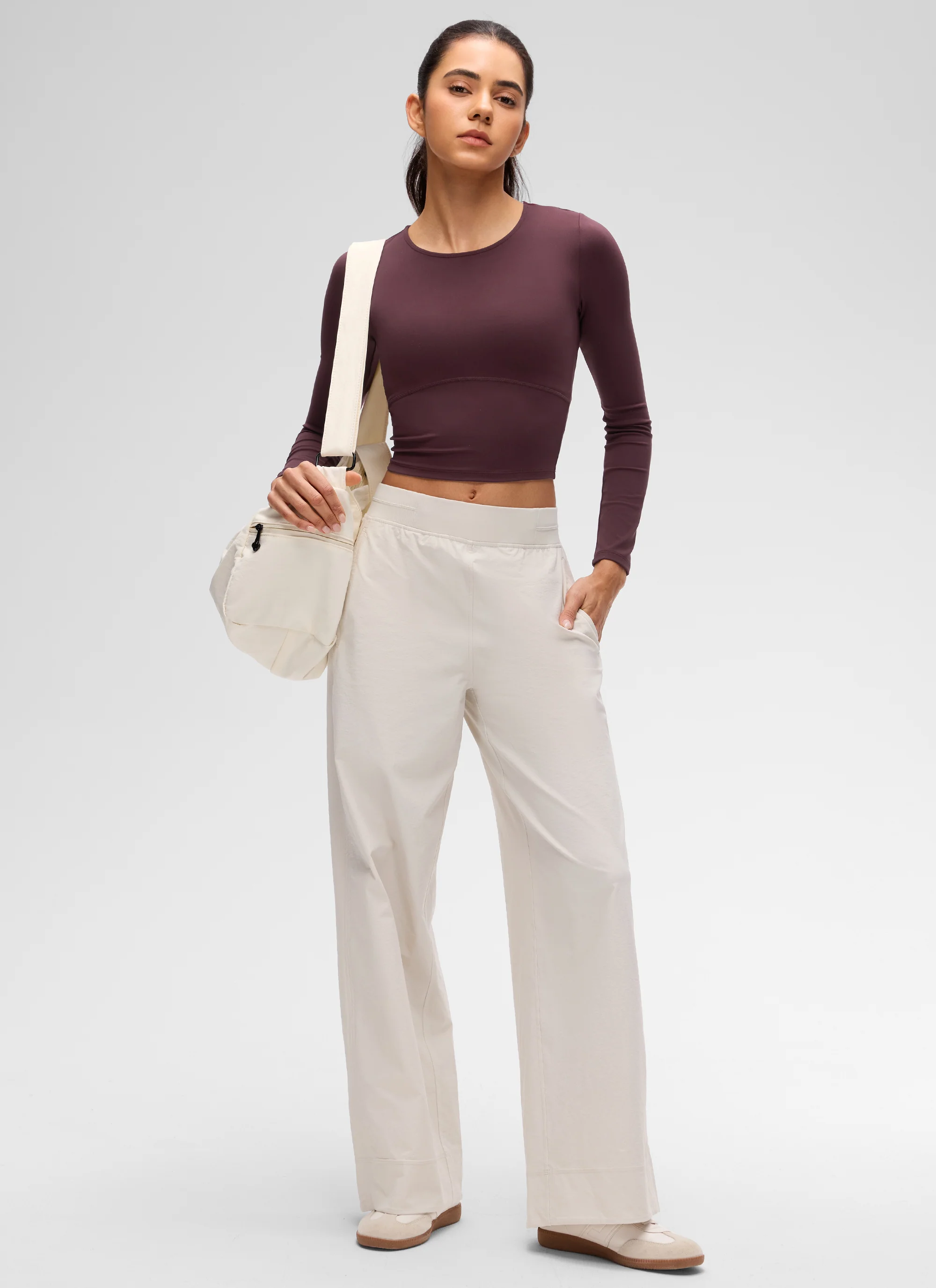 Butterluxe Front Seam Cropped Long Sleeve - Image 37