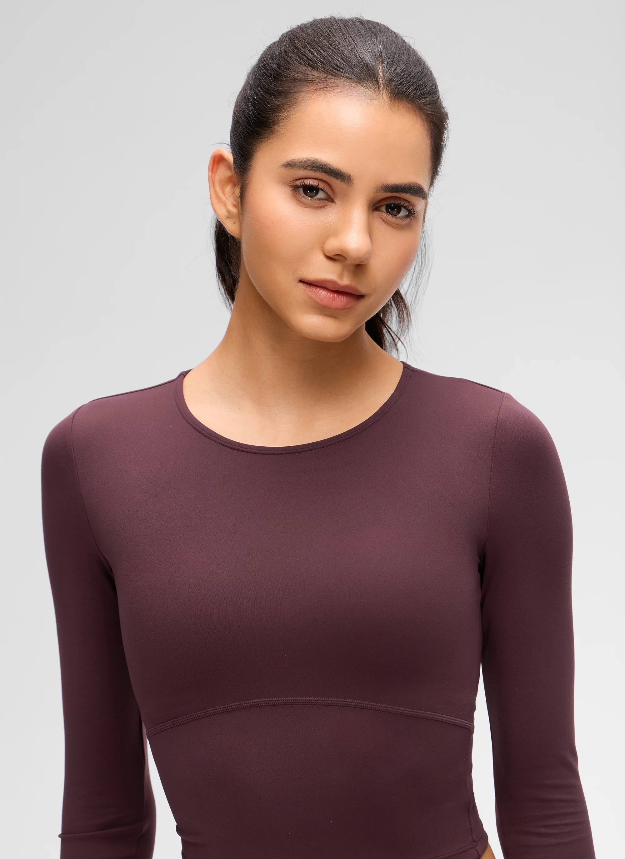 Butterluxe Front Seam Cropped Long Sleeve - Image 38