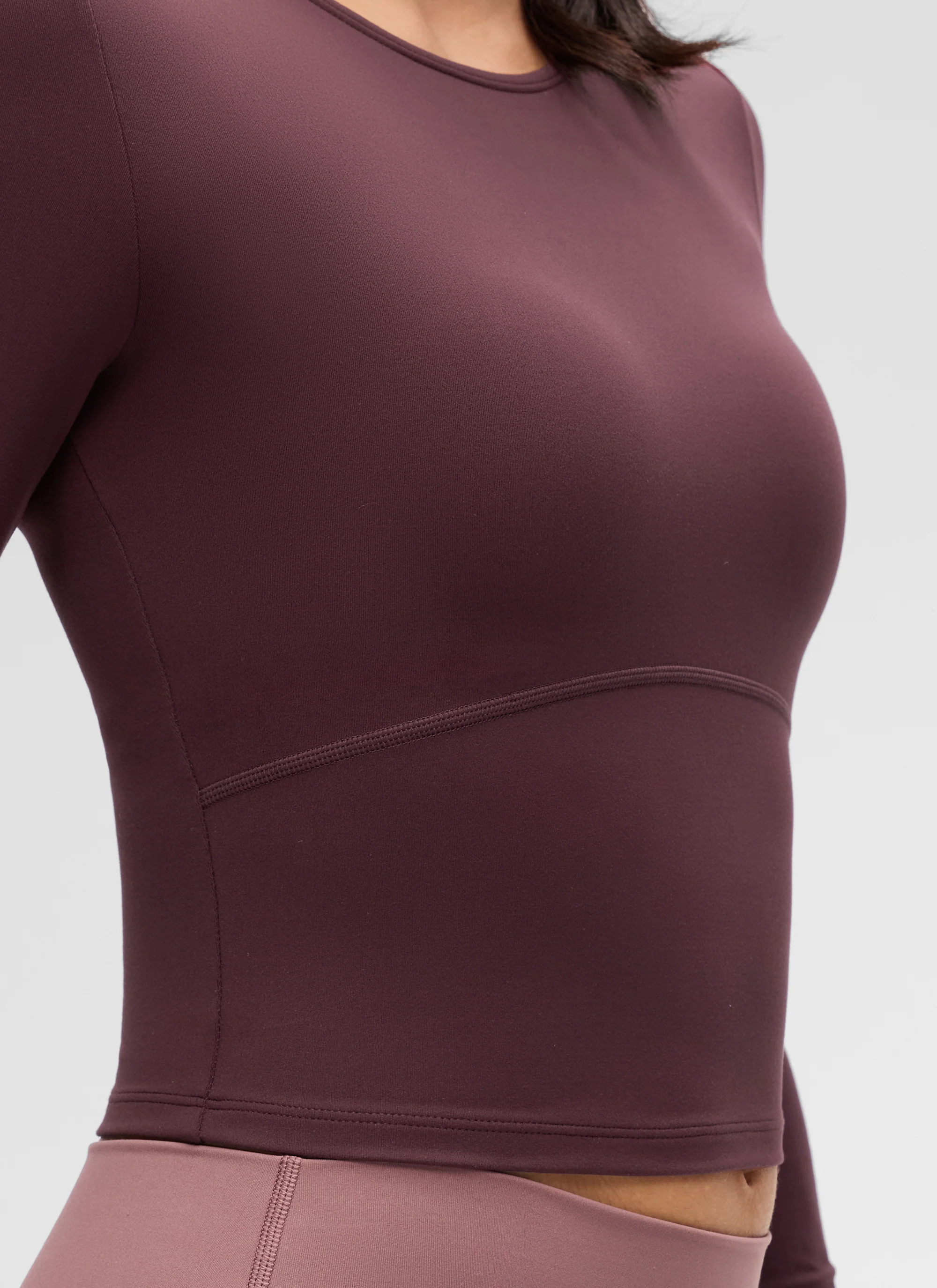 Butterluxe Front Seam Cropped Long Sleeve - Image 39