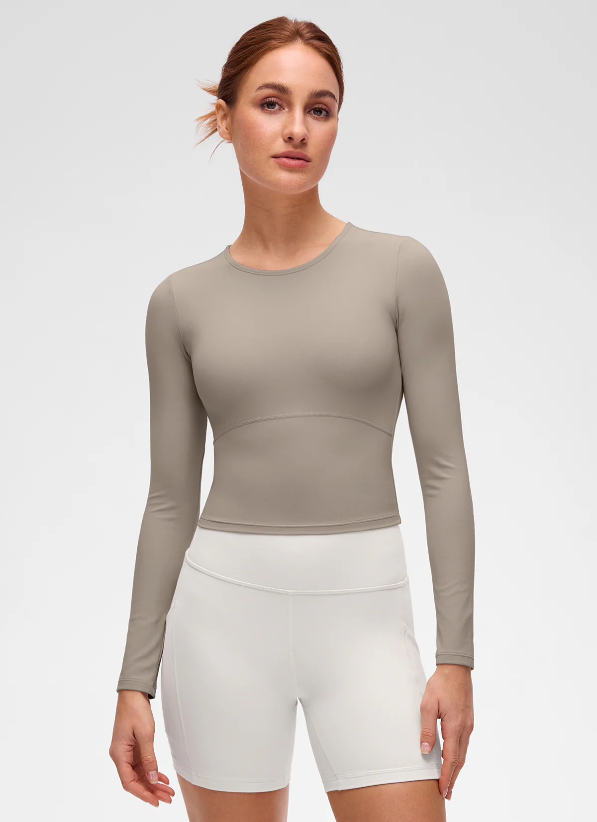 Butterluxe Front Seam Cropped Long Sleeve - Image 40