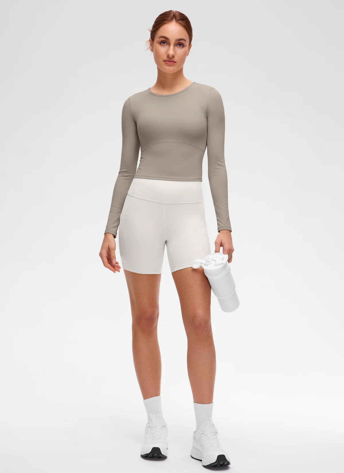 Butterluxe Front Seam Cropped Long Sleeve - Image 42