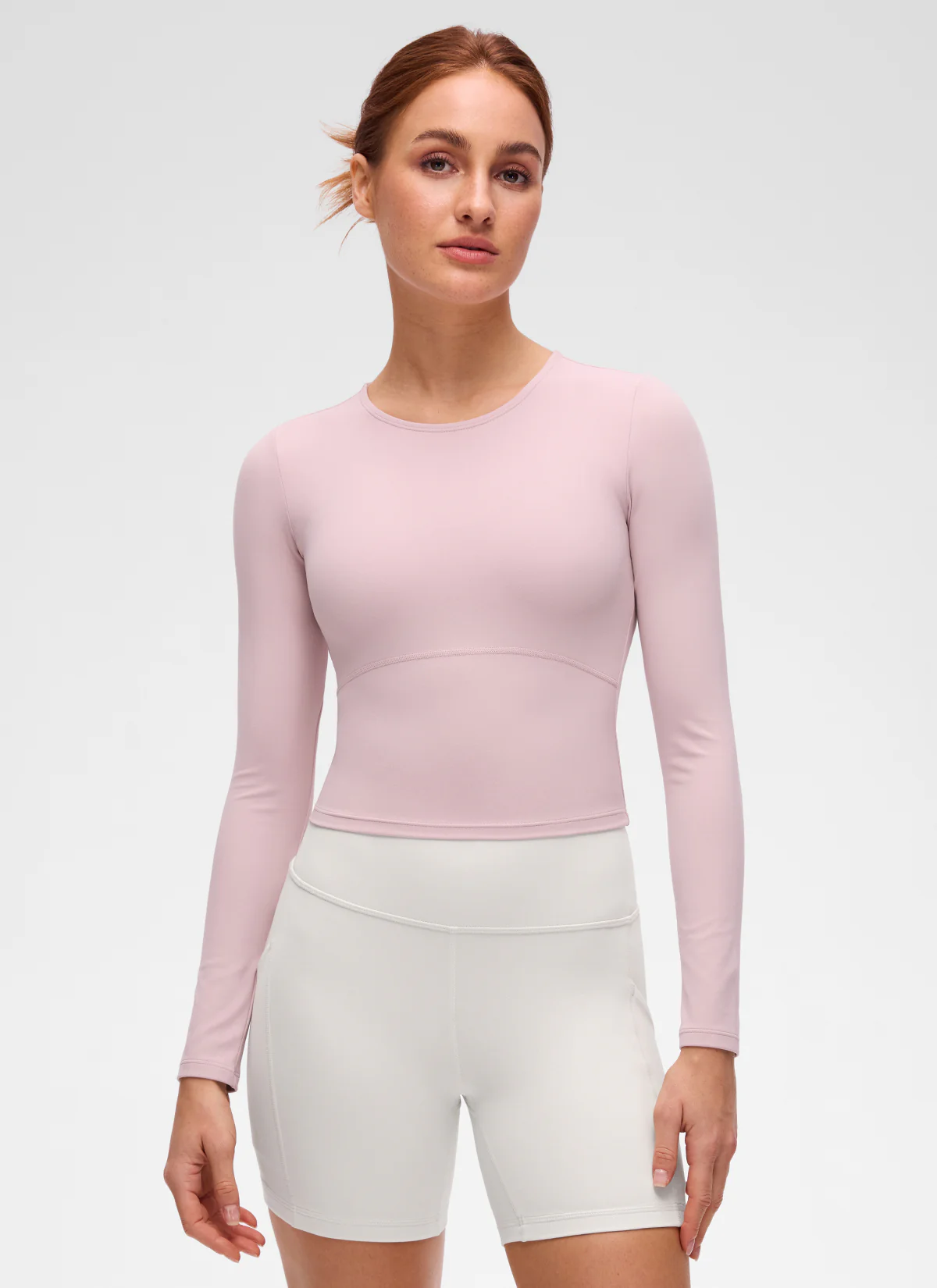 Butterluxe Front Seam Cropped Long Sleeve - Image 44