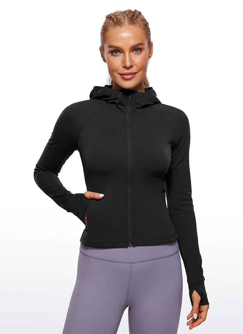Butterluxe Waist Length Thumbhole Jacket - Image 4