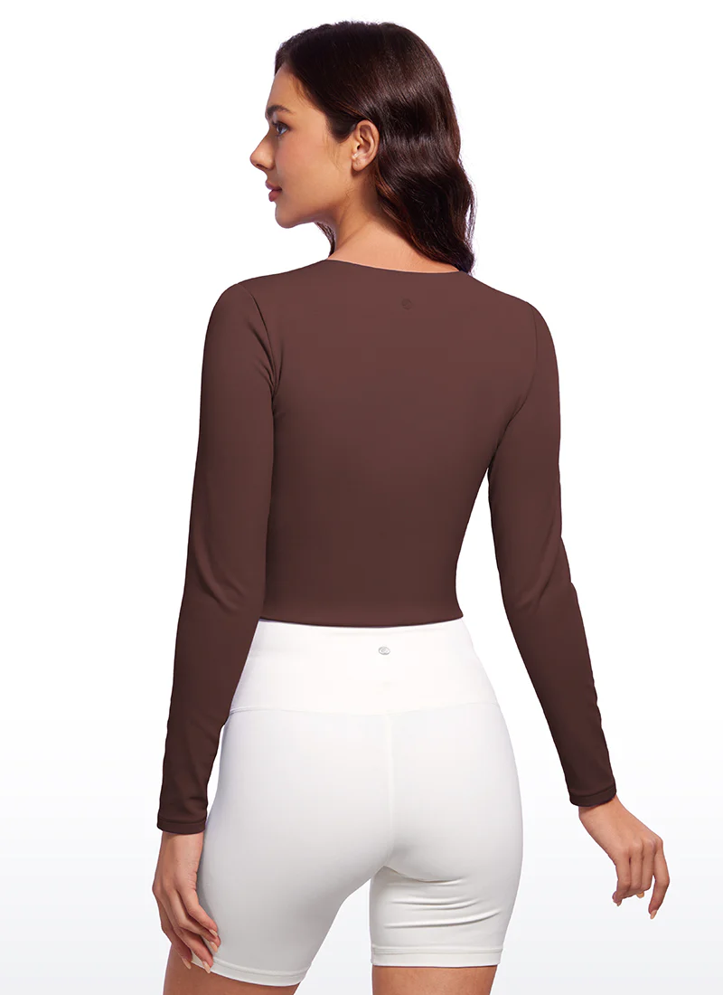 Butterluxe Double Lined Cropped Long Sleeve - Image 10