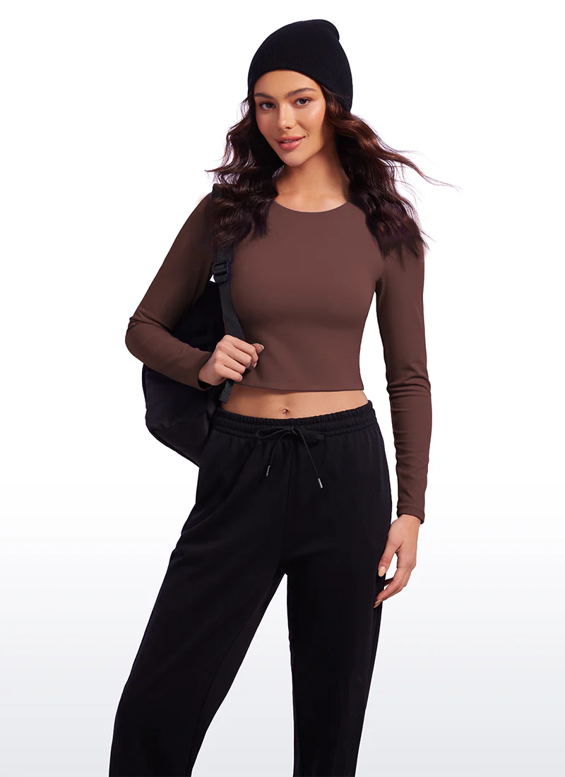 Butterluxe Double Lined Cropped Long Sleeve - Image 11