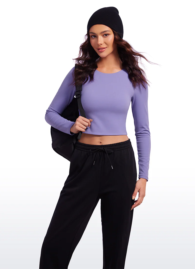 Butterluxe Double Lined Cropped Long Sleeve - Image 15