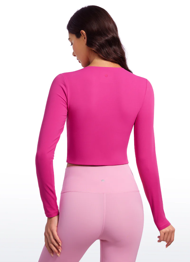 Butterluxe Double Lined Cropped Long Sleeve - Image 6