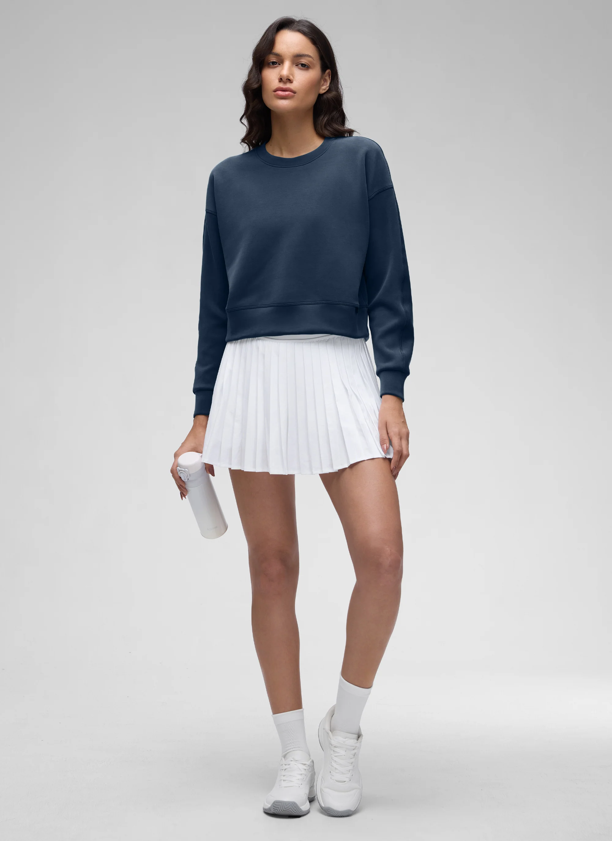 SoftAura Pullover Crewneck Sweatshirt - Image 20
