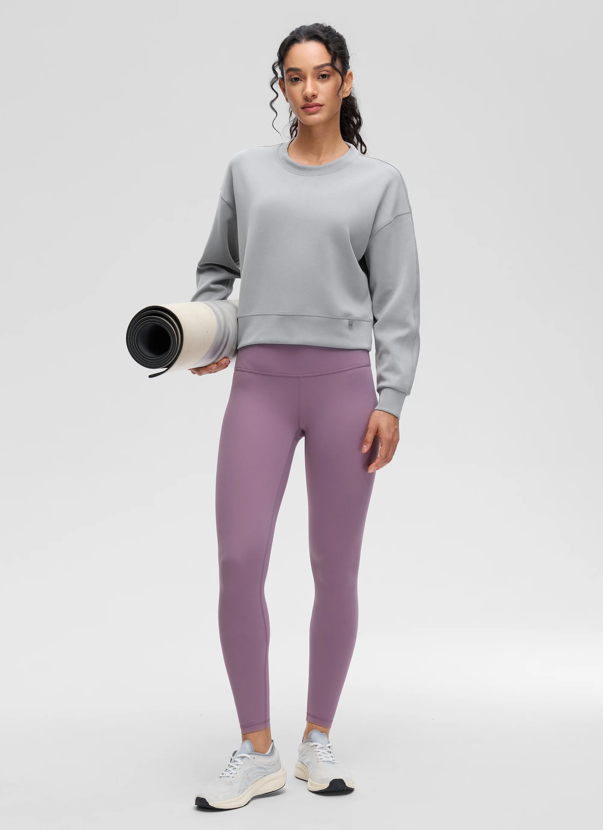 SoftAura Pullover Crewneck Sweatshirt - Image 24