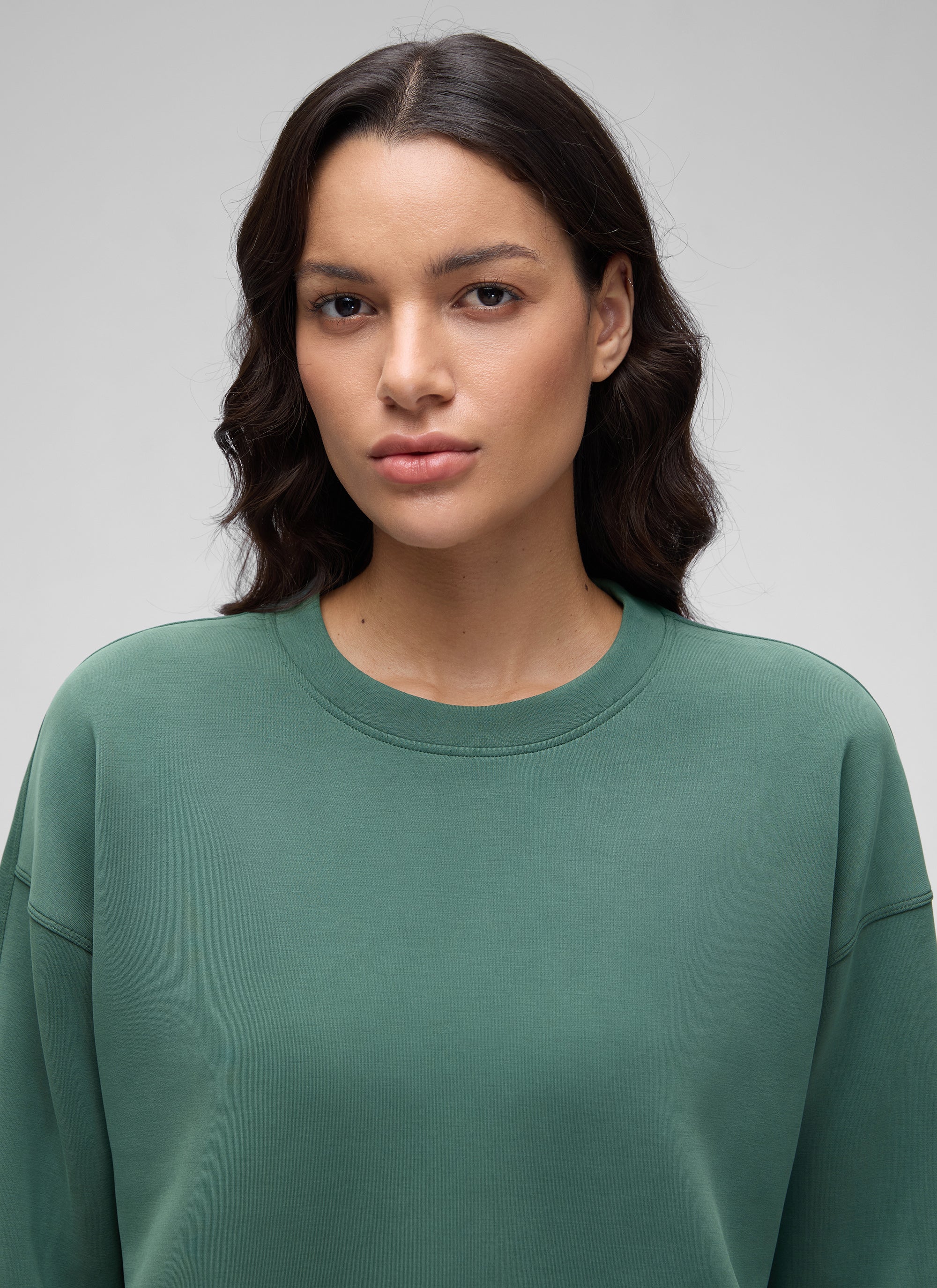 SoftAura Pullover Crewneck Sweatshirt - Image 29
