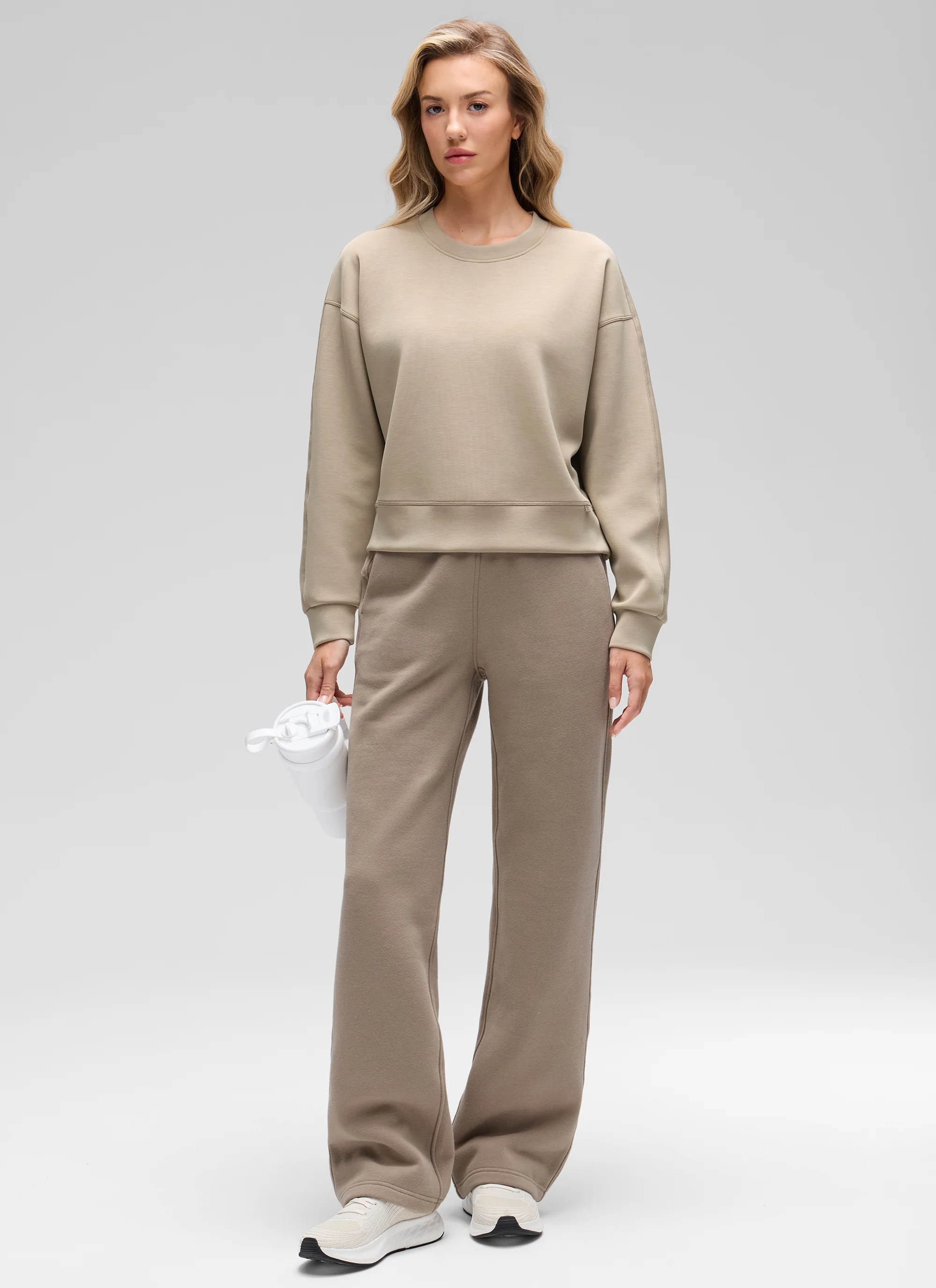 SoftAura Pullover Crewneck Sweatshirt - Image 3